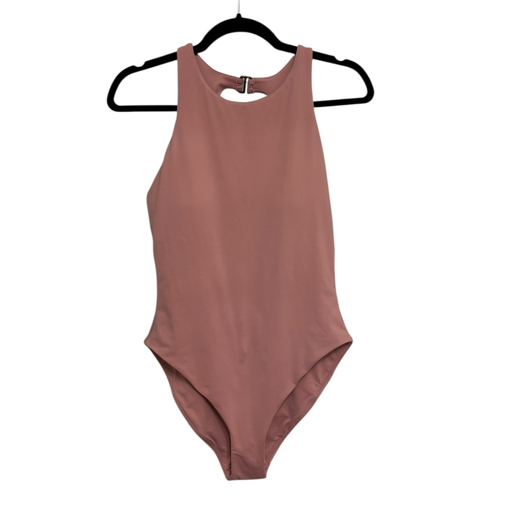 NWT Andie x Claire The Bondi One Piece in Lily Pink - Size L